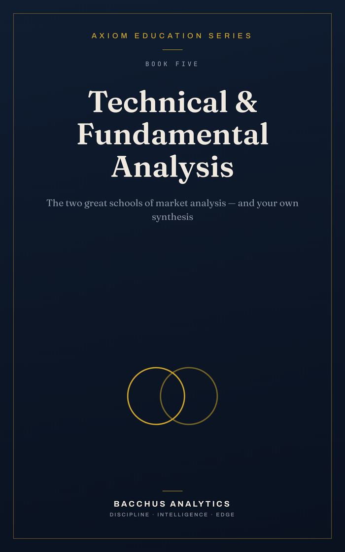 Technical & Fundamental Analysis ebook cover — AXIOM Education Series Book 5