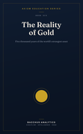 The Reality of Gold ebook cover — AXIOM Education Series Book 6
